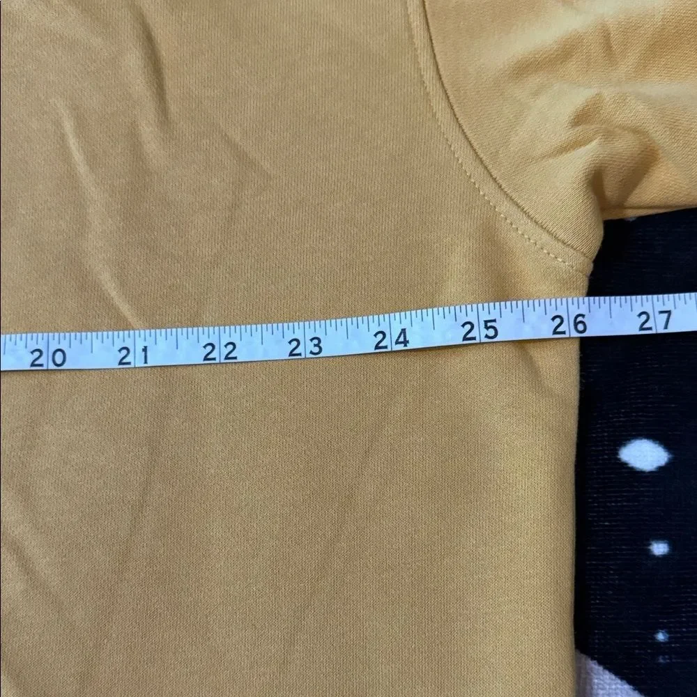 Von Dutch Mustard French Terry Crew Neck